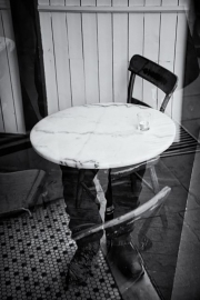 Andy Fritz Table Top and My Boots Pigmented Inkjet Print 2015 $150